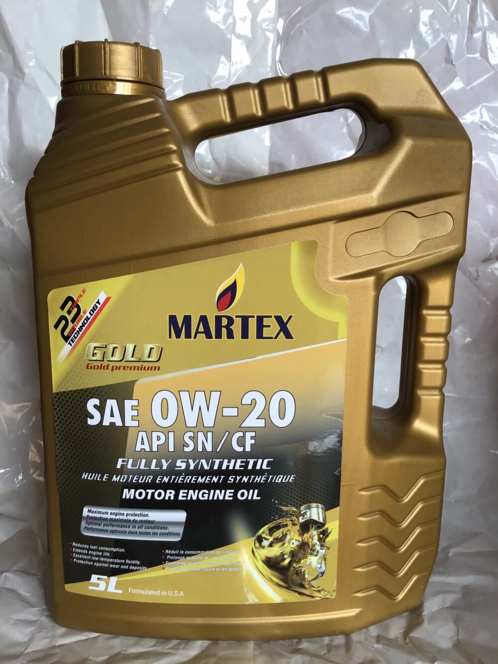MARTEX Gold Premium SAE 0W20 (5L)