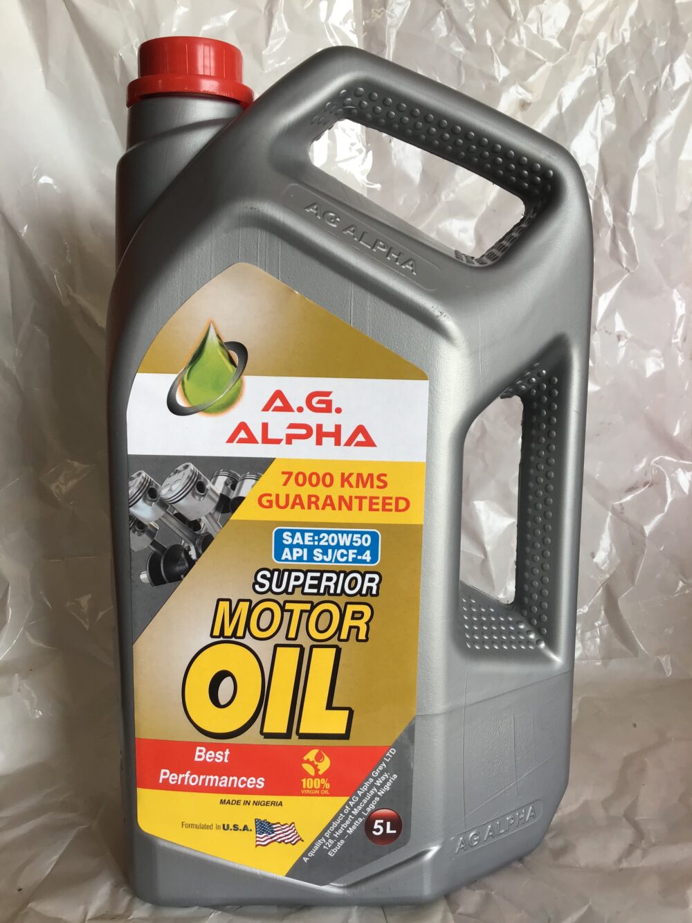 AG ALPHA Oil 20W50 (5L)