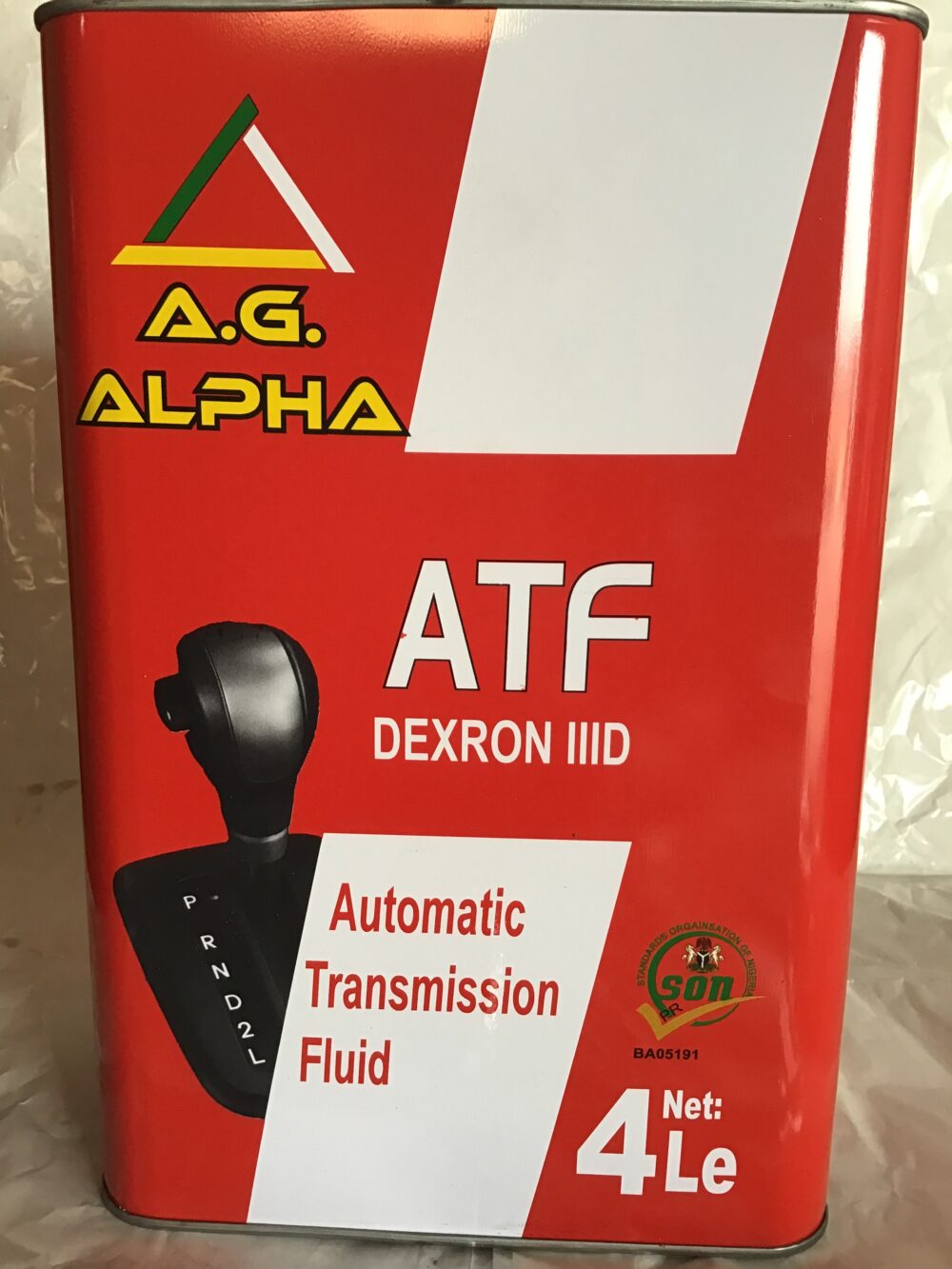 AG ALPHA ATF DEXRON III (4L)