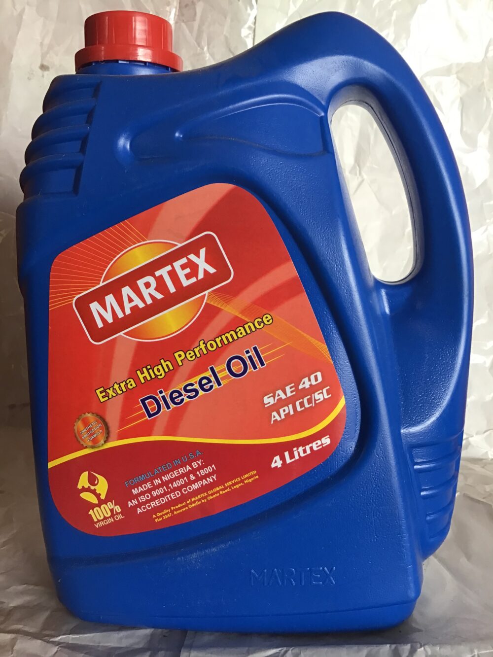 Martex Diesel Oil SAE40 (4L)