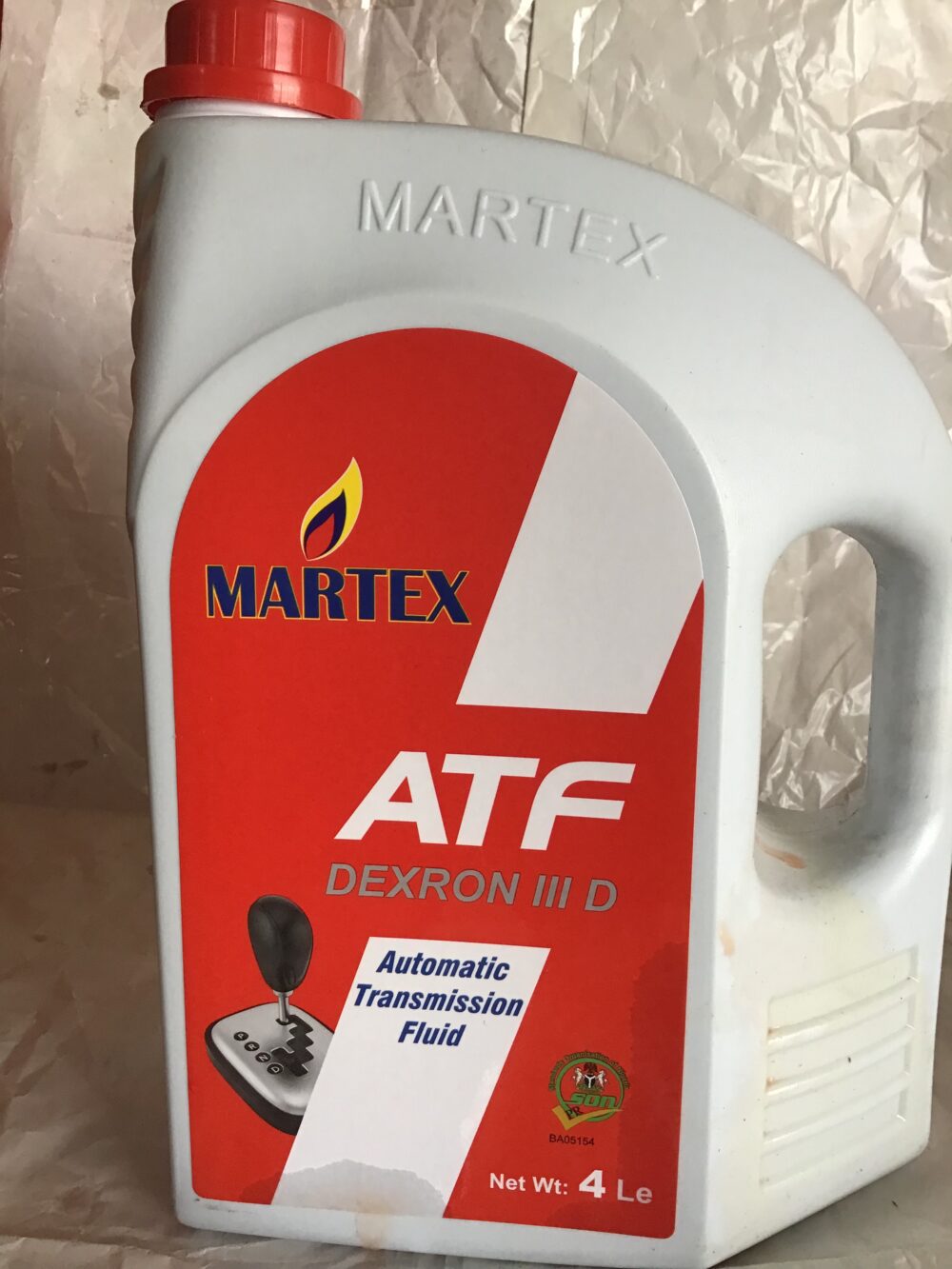 MARTEX ATF DEXRON III D (4L)