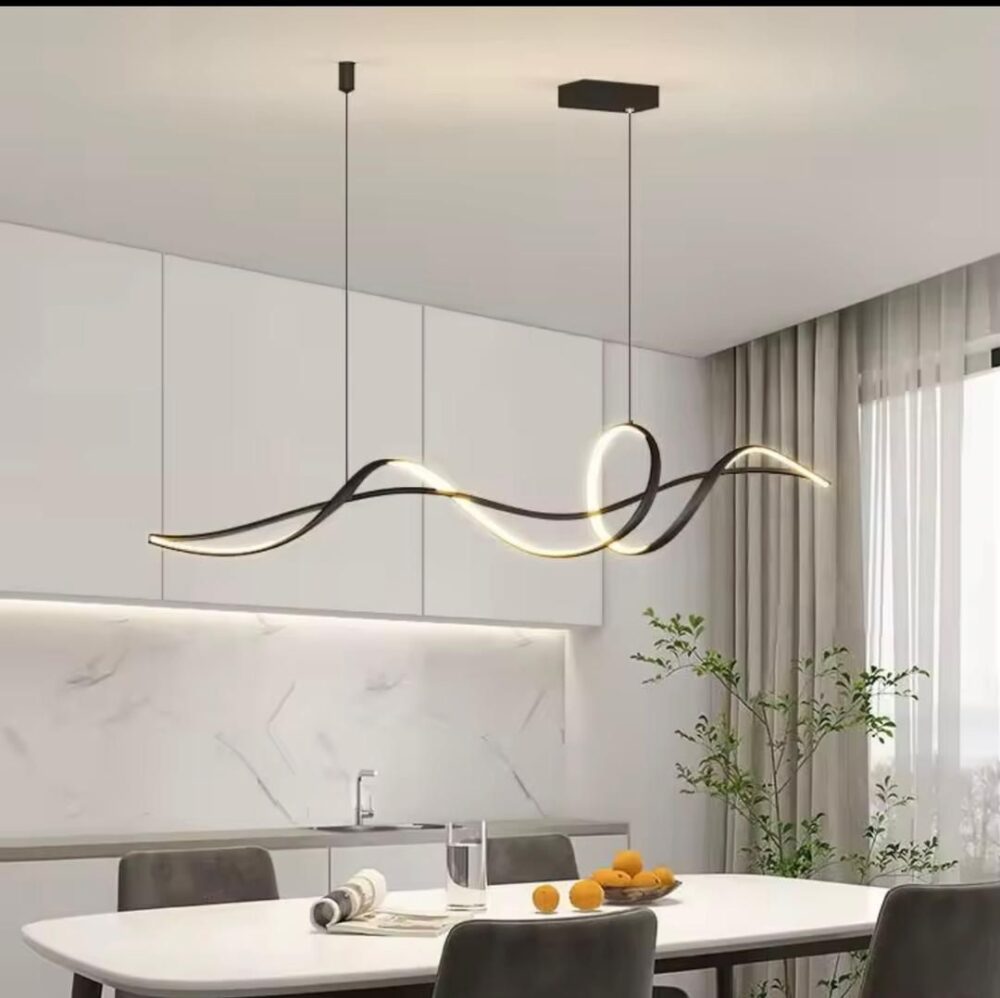 Nordic Modern LED Snake Chandelier